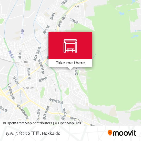 もみじ台北２丁目 map