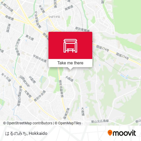 はるのみち map