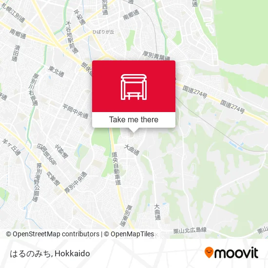 はるのみち map