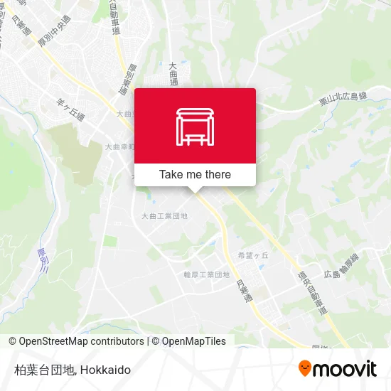 柏葉台団地 map