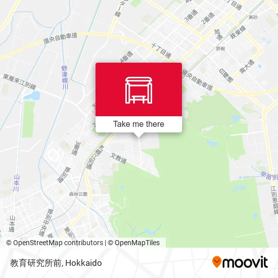 教育研究所前 map