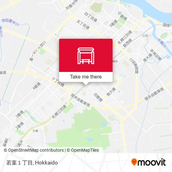 若葉１丁目 map
