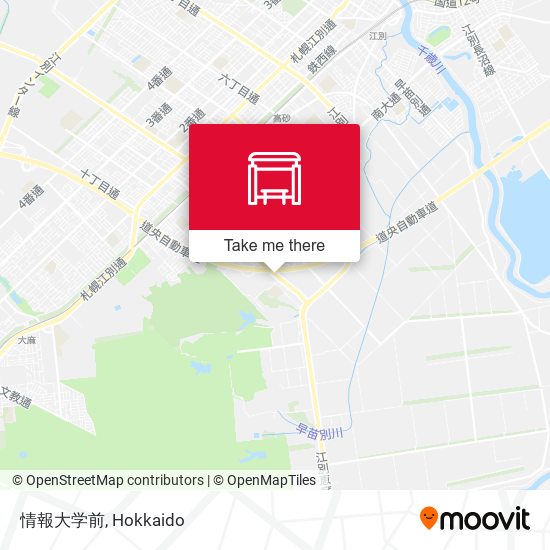 情報大学前 map
