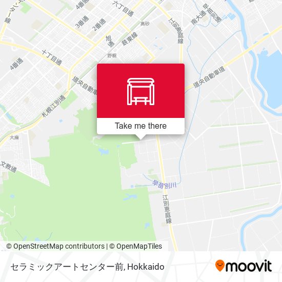 セラミックアートセンター前 map