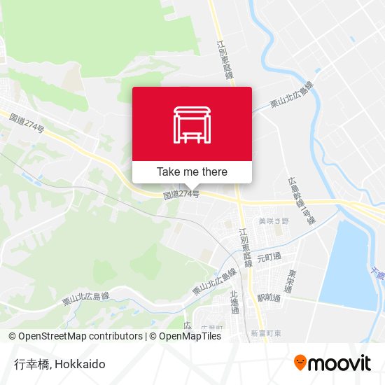行幸橋 map