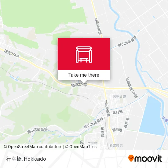 行幸橋 map