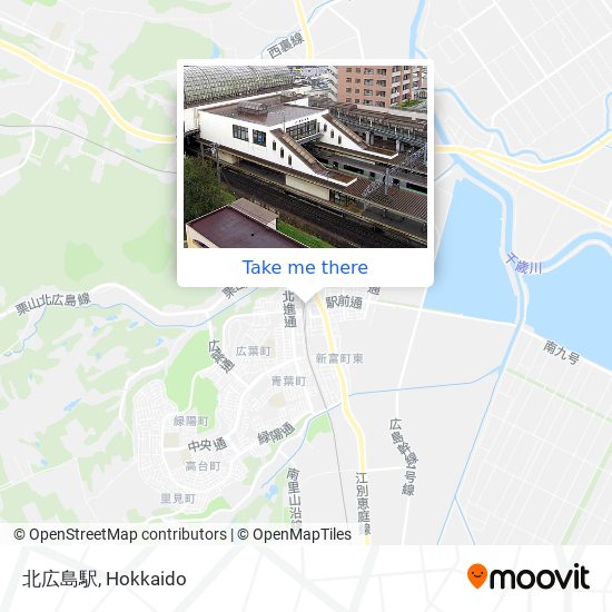 北広島駅 map