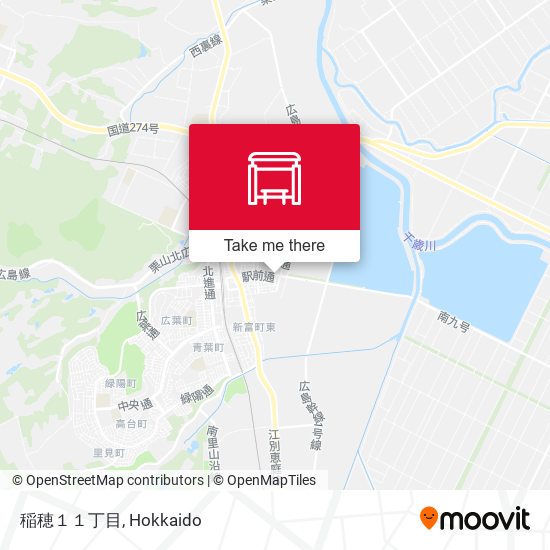 稲穂１１丁目 map
