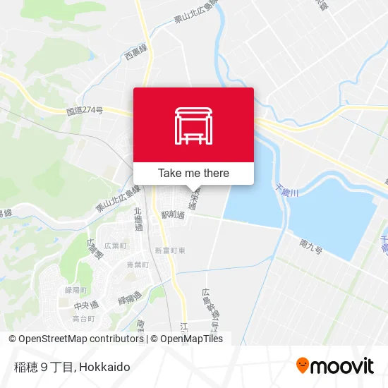 稲穂９丁目 map