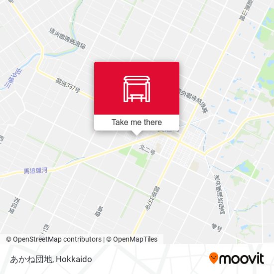 あかね団地 map