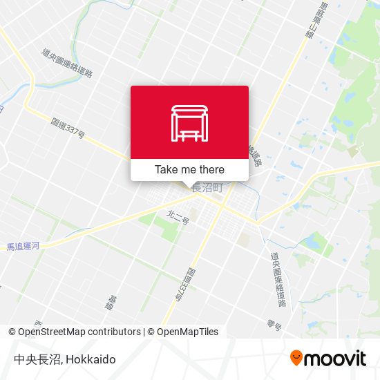 中央長沼 map