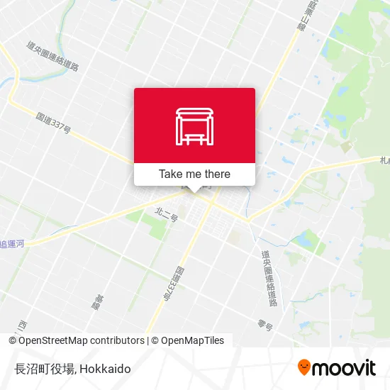 長沼町役場 map