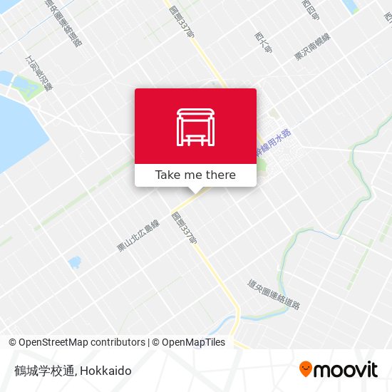 鶴城学校通 map