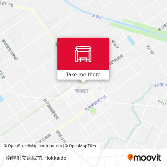 南幌町立病院前 map