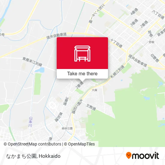 なかまち公園 map