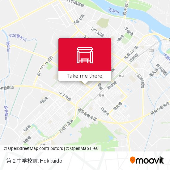 第２中学校前 map