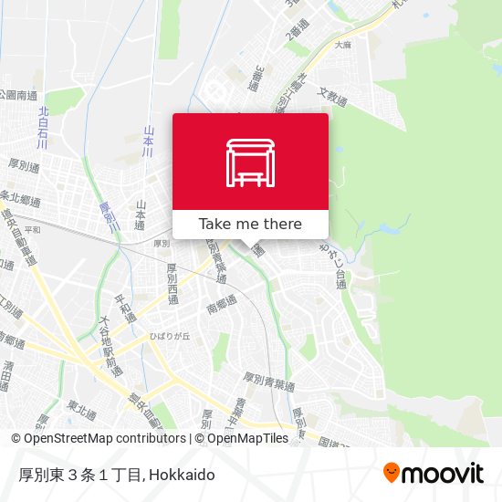 厚別東３条１丁目 map