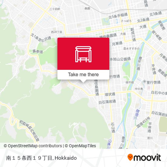南１５条西１９丁目 map