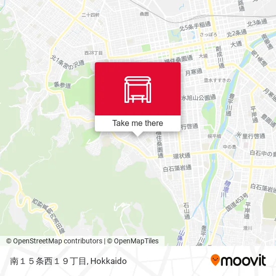 南１５条西１９丁目 map