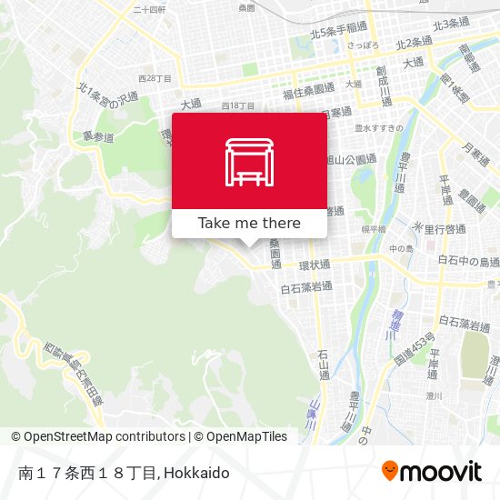 南１７条西１８丁目 map