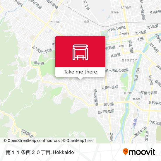 南１１条西２０丁目 map