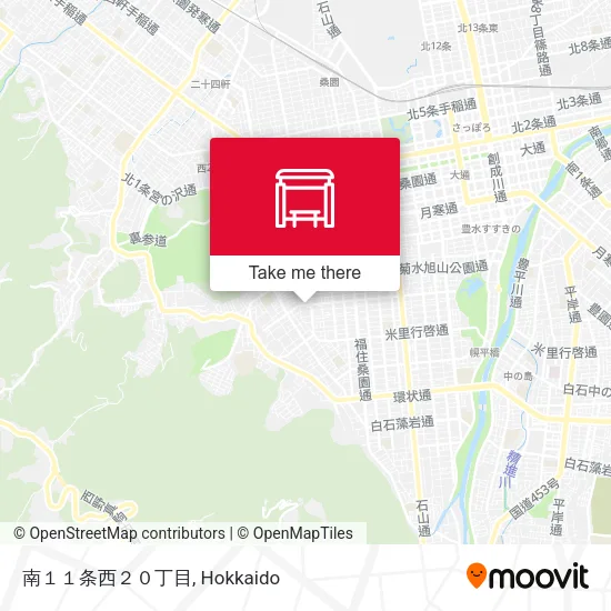 南１１条西２０丁目 map