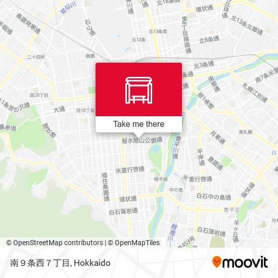 南９条西７丁目 map