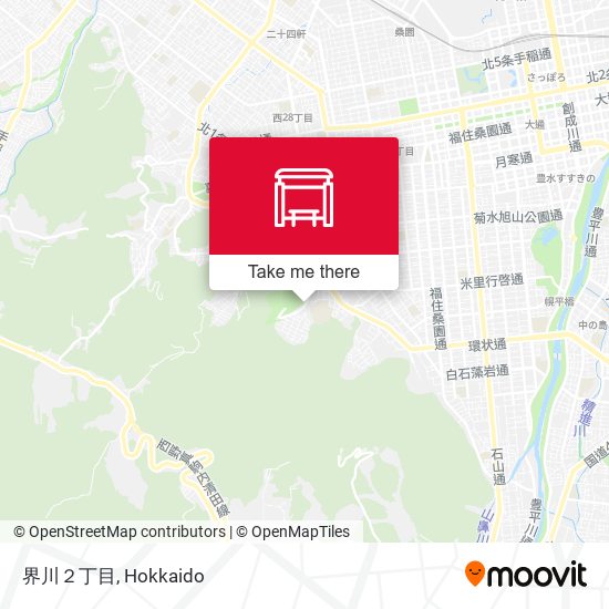 界川２丁目 map