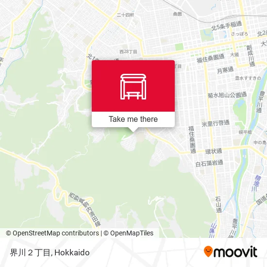 界川２丁目 map