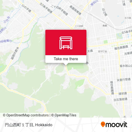 円山西町１丁目 map