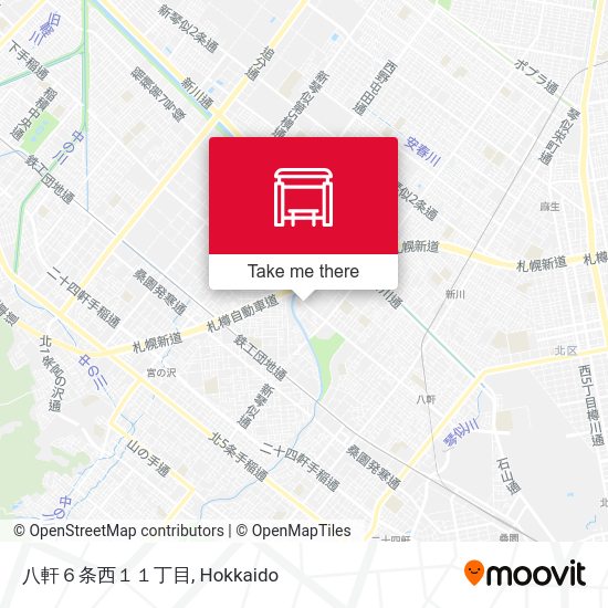八軒６条西１１丁目 map