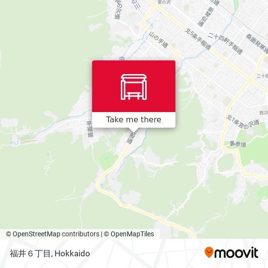 福井６丁目 map
