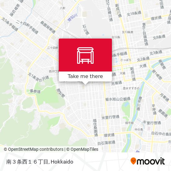 南３条西１６丁目 map