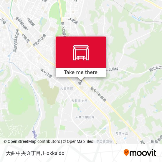 大曲中央３丁目 map