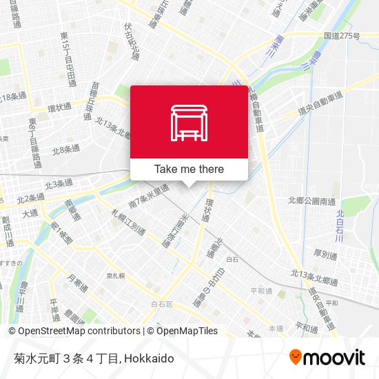 菊水元町３条４丁目 map