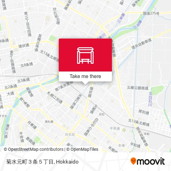 菊水元町３条５丁目 map