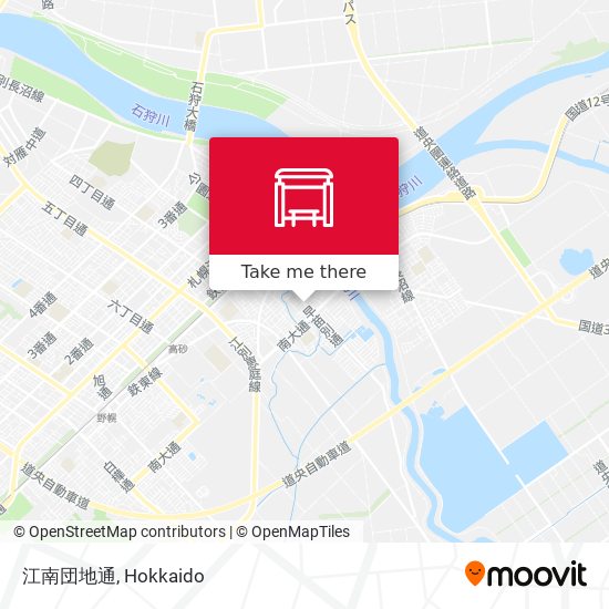 江南団地通 map
