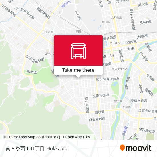 南８条西１６丁目 map