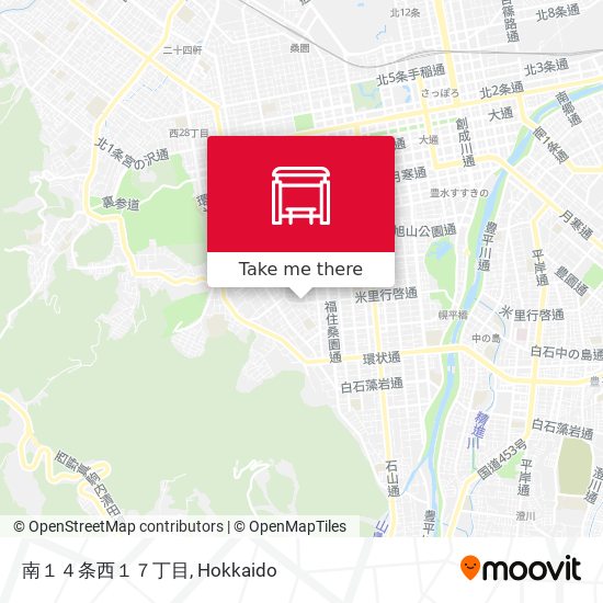 南１４条西１７丁目 map