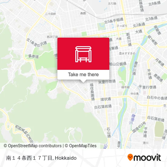 南１４条西１７丁目 map