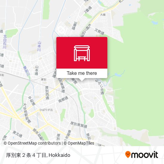 厚別東２条４丁目 map