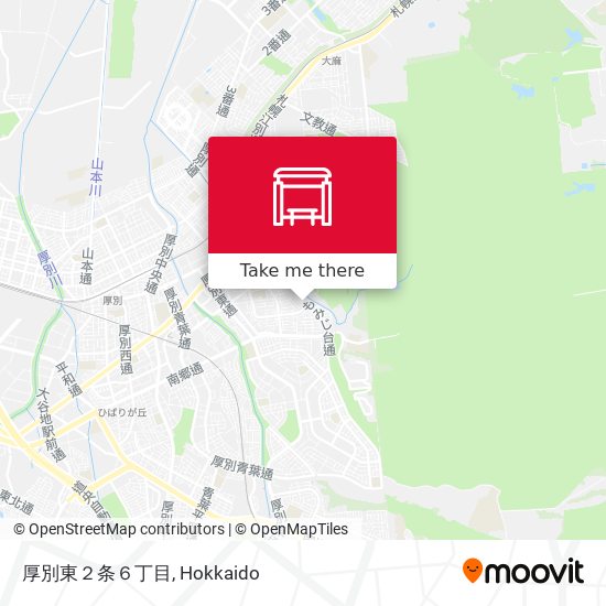 厚別東２条６丁目 map