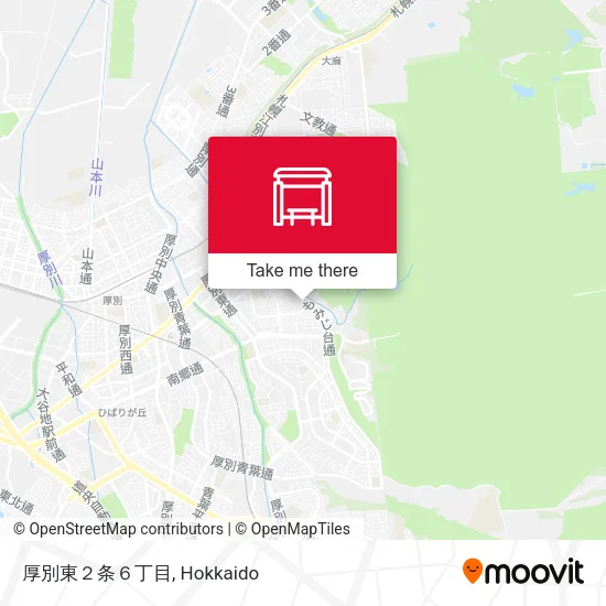厚別東２条６丁目 map
