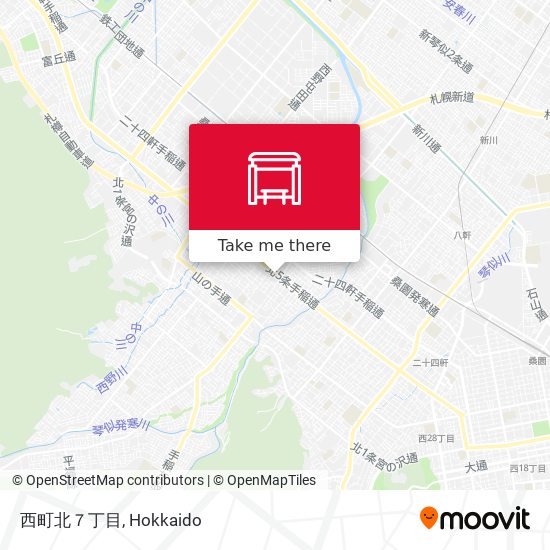 西町北７丁目 map