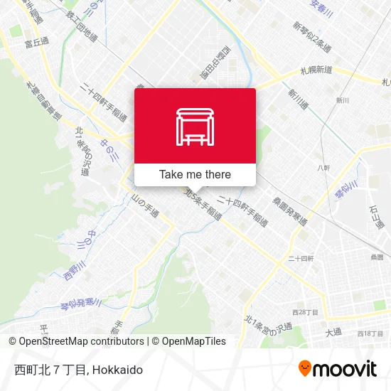 西町北７丁目 map