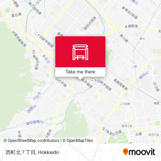 Nishimachi Kita 7-chome map