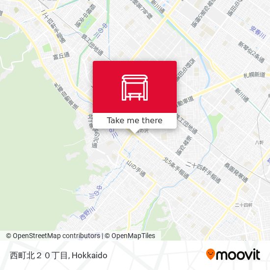 西町北２０丁目 map