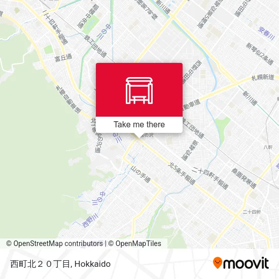 西町北２０丁目 map