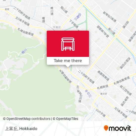 上富丘 map