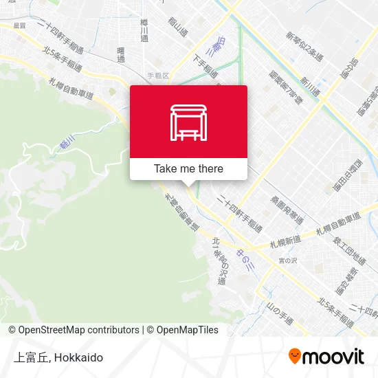 上富丘 map